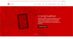 Desktop Screenshot of orientalmed.ac.uk